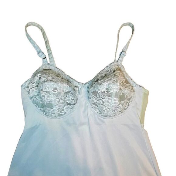 Vintage Blue bra chemise - Vassarette - Picture 4 of 11